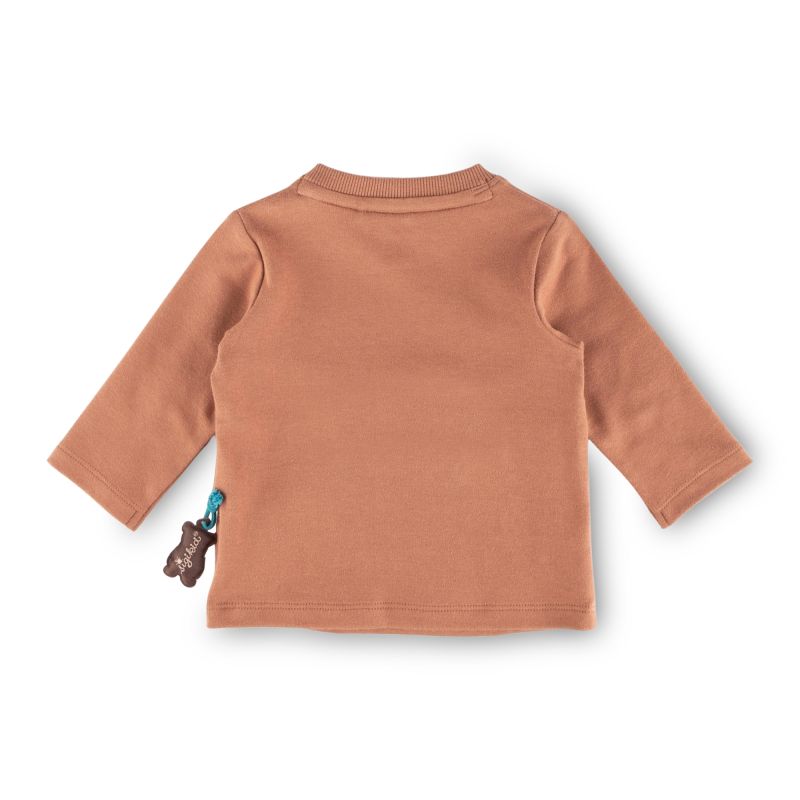 Sigikid Baby Langarmshirt Fuchs, braun zollfrei