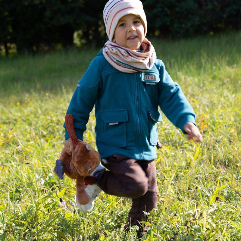 Sigikid Kinder Fleecejacke, grün Angebote