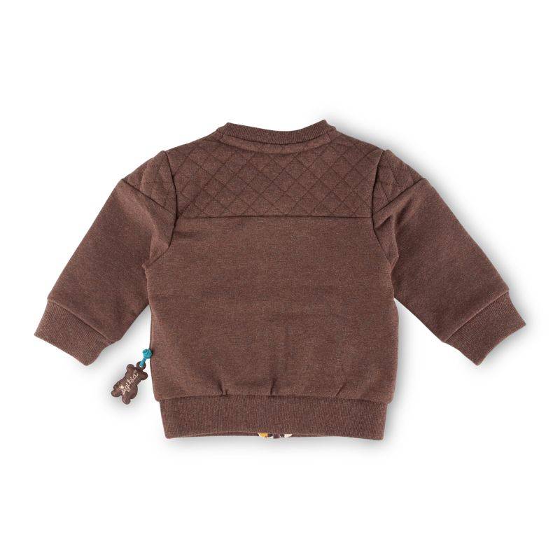 Sigikid Baby Sweatjacke, braun Günstiger Verkauf