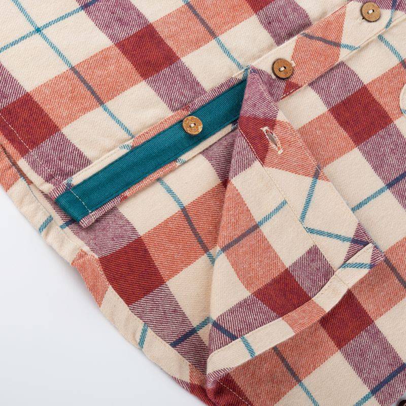 Sigikid Kinder Karo Flanellhemd, rot -beige Limitierter Zeitrabatt