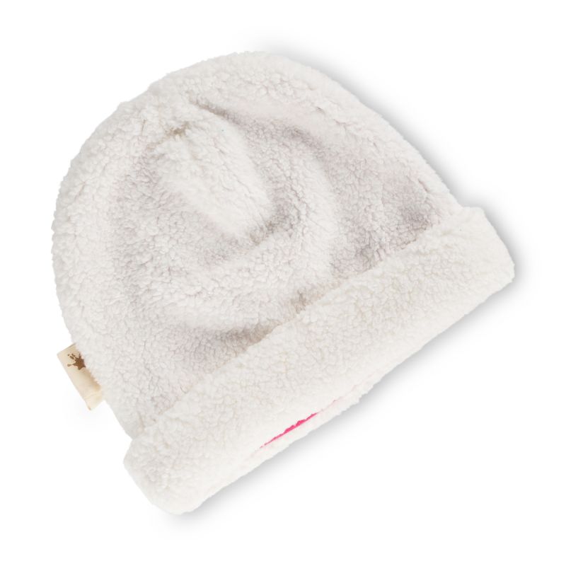 Sigikid Kinder Teddy-Mütze Crazy Lama, weiß Begrenztes Angebot