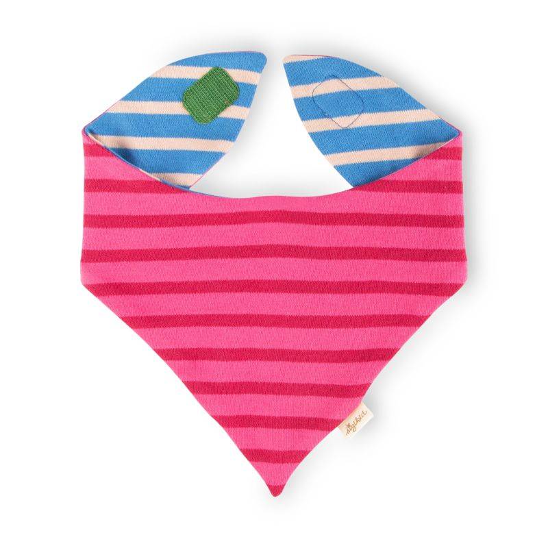 Sigikid Baby Wendehalstuch, rosa oder blau gestreift Online Shopping