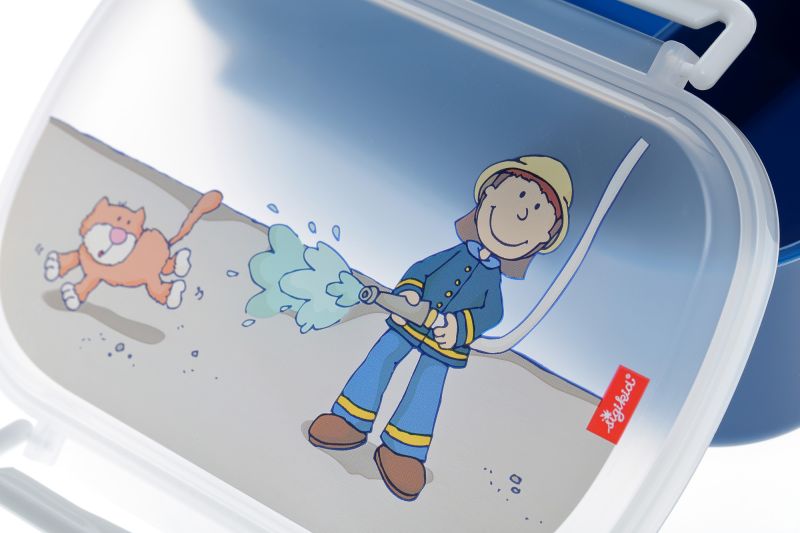 Sigikid Kinder Brotzeitbox für Jungen, Frido Firefighter Preisnachlass