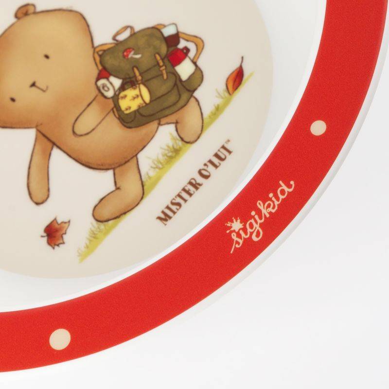 Sigikid Kinder Schüssel Mister O'Lui Biberbär, rPET Weihnachtsangebot