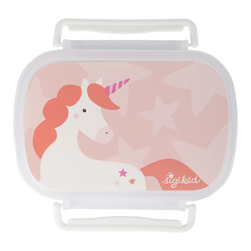 Sigikid Kinder Brotdose Einhorn, rot Super Rabatt