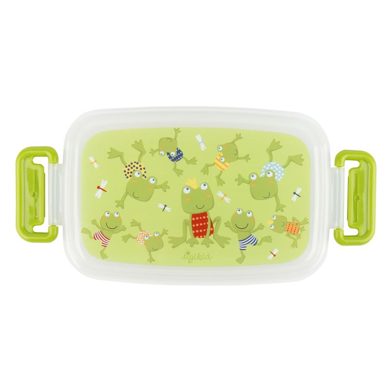 Sigikid Kinder Brotbox Frosch Schlussverkauf