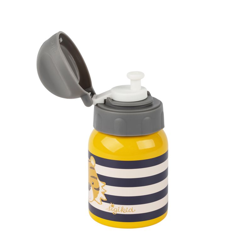 Sigikid Edelstahl Kinder Trinkflasche Tiger, 250ml Versandkostenfrei