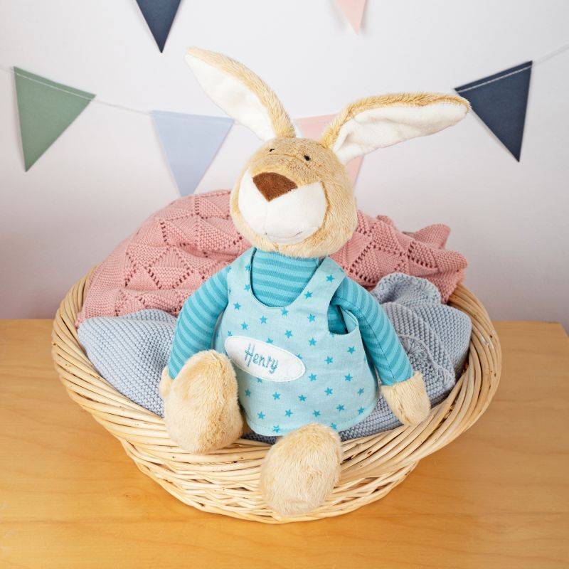 Sigikid Namensspieluhr Hase türkis Osterangebot
