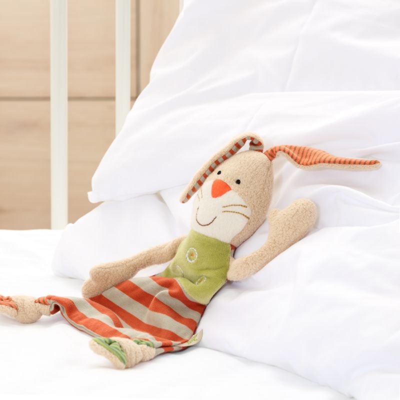 Sigikid Schnuffeltuch Organic GREEN Hase Neueste Stile