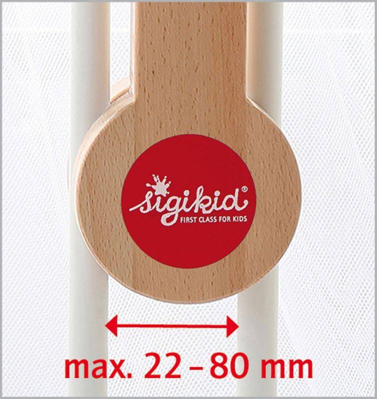 Sigikid Holzrack für Mobile Fabrikverkauf