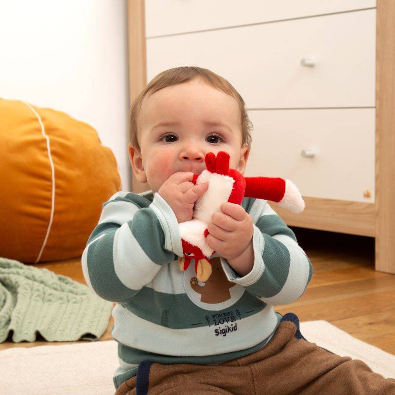 Sigikid Baby Rassel Fuchs, Red Stars Exklusivangebot