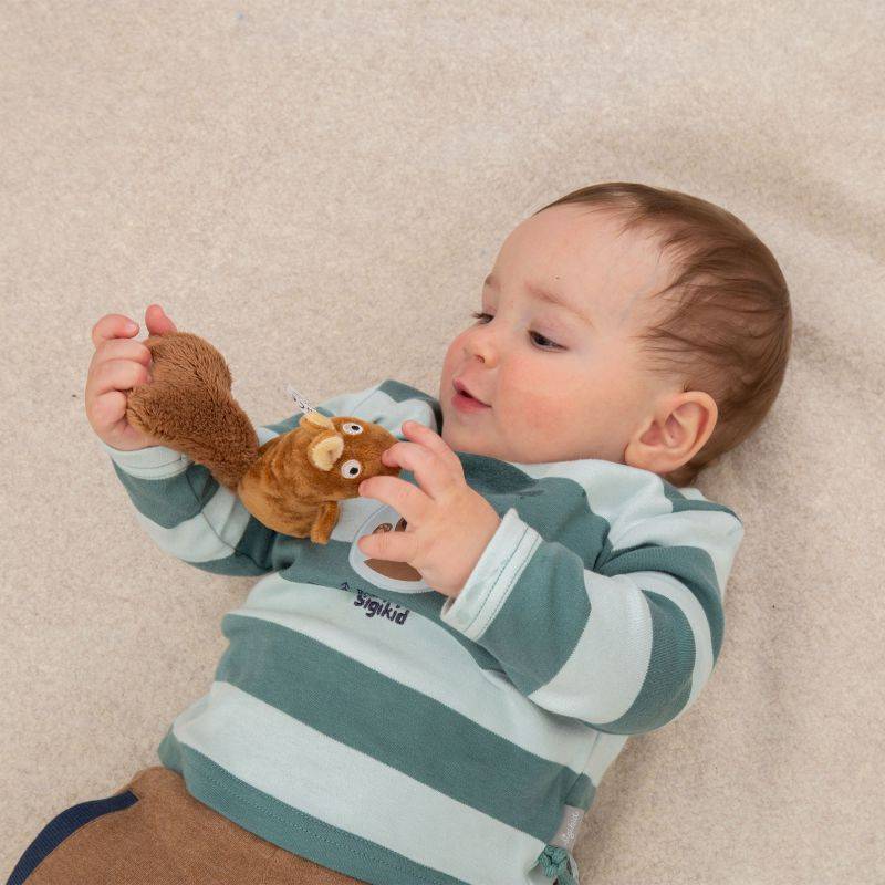 Sigikid Baby Rassel Eichhörnchen, Red Stars Saisonale Angebote