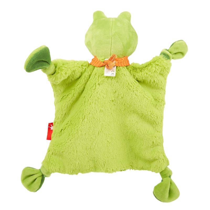 Sigikid Baby Kuschel-Schnuffeltuch Frosch zollfrei