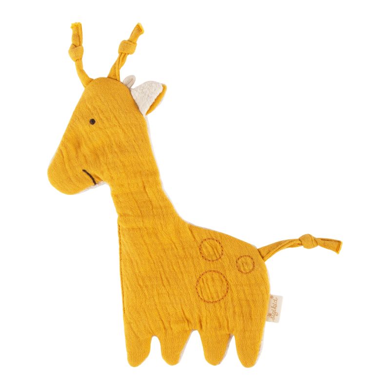 Sigikid Baby Musselin Knister Schnuffeltuch Giraffe Fabrikpreis