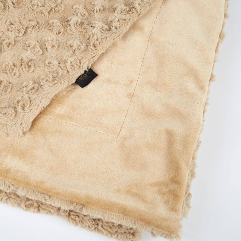 Sigikid Beasts Kuscheldecke Plüsch, beige meliert Begrenztes Angebot