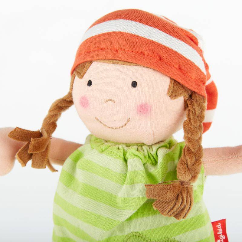Sigikid Stoffpuppe Brenda Bilipup, grün Exklusivangebot