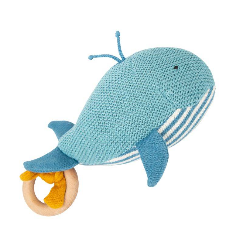 Sigikid Baby Strick-Greifling Wal Cyber Monday
