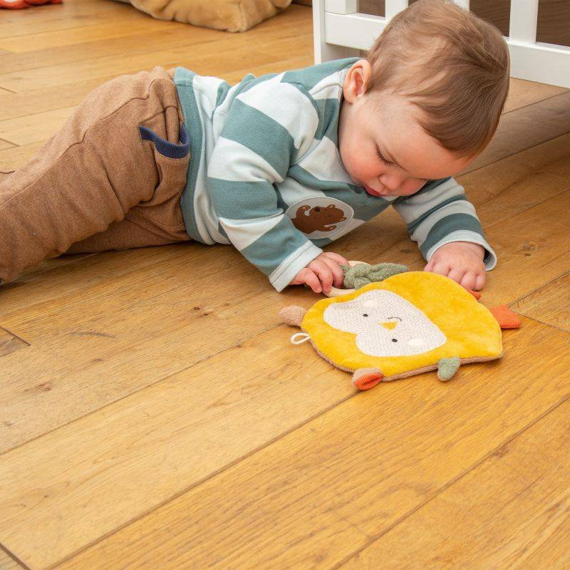 Sigikid Baby Knistergreifling Eule, Green Bio Kollektion Saisonale Angebote