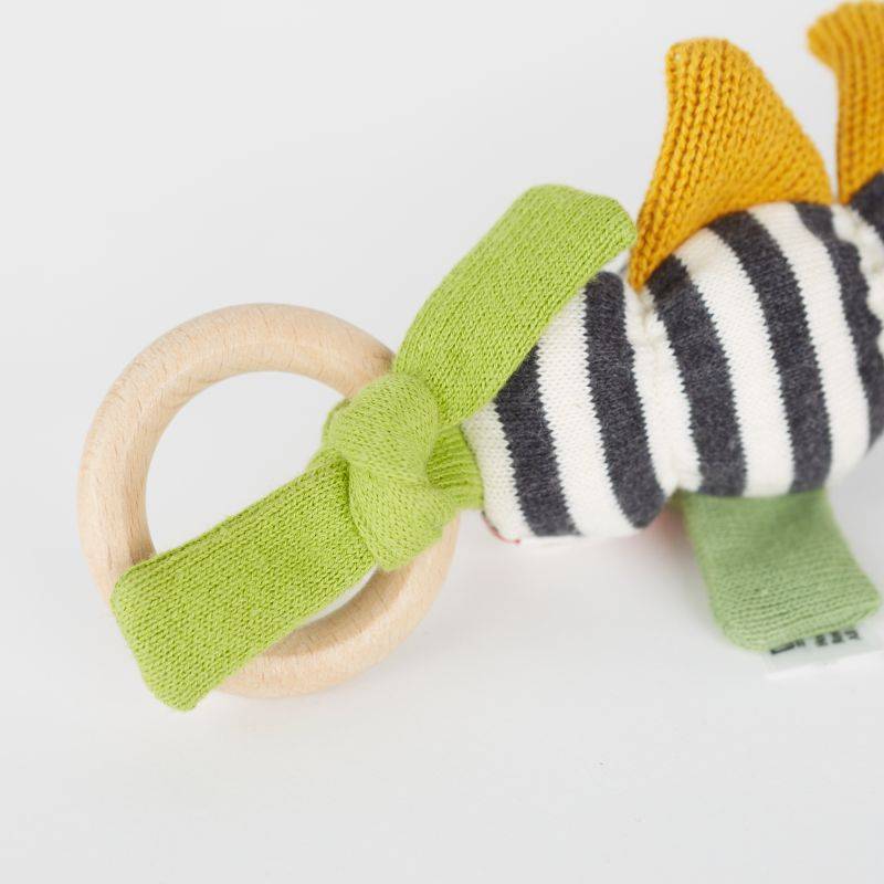 Sigikid Baby Strick Greifling Krokodil Tiefpreis