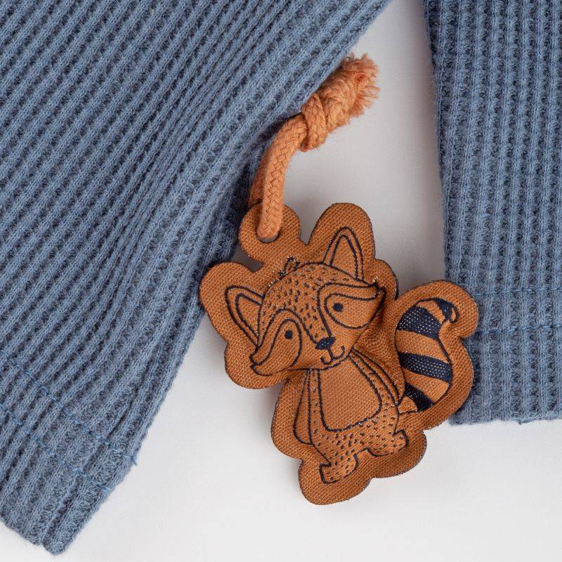Sigikid Baby Langarmshirt mit Waschbären Motiv, blau Riesige Rabatte