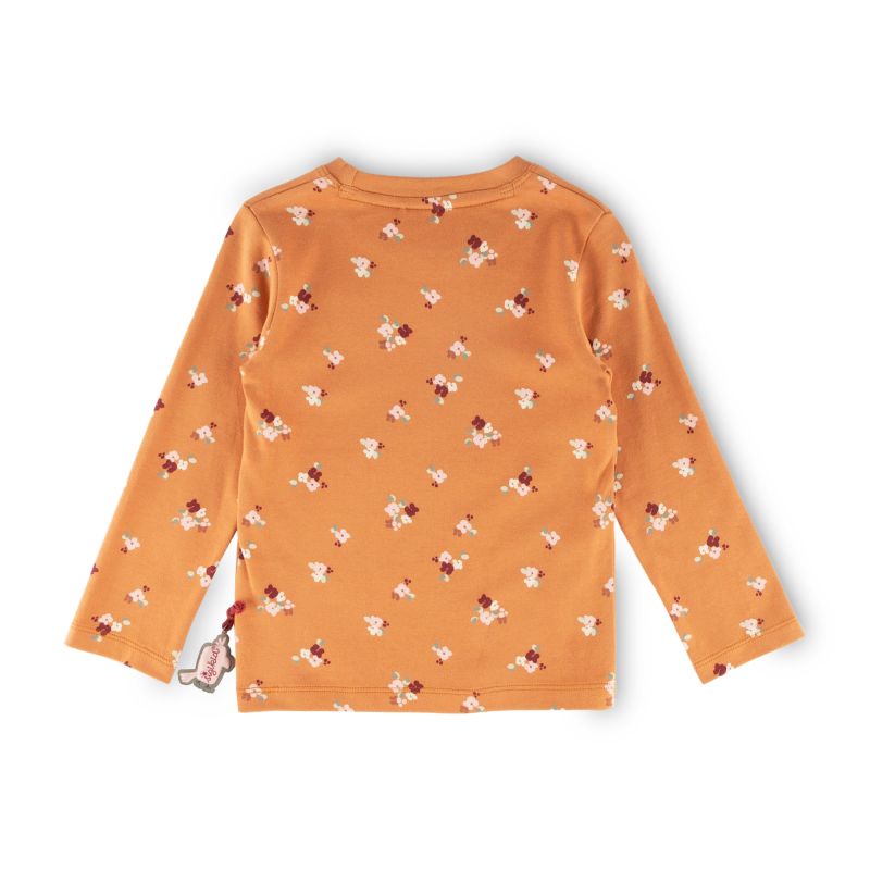 Sigikid Kinder Langarmshirt mit Blümchen Print Im Verkauf
