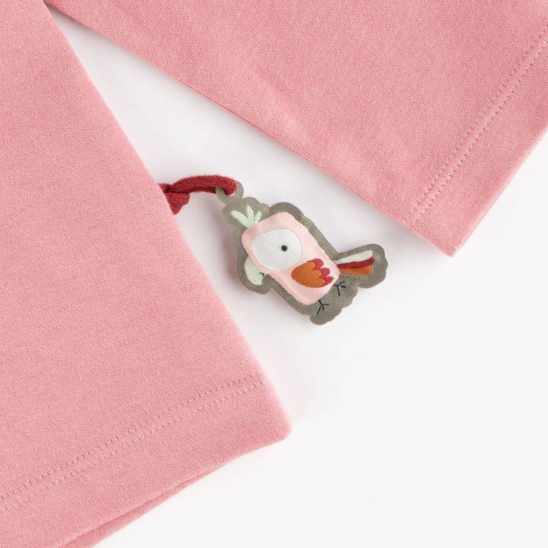 Sigikid Kinder Langarmshirt mit Stickmotiv Kakadu, rosa 50% Rabatt für begrenzte Zeit
