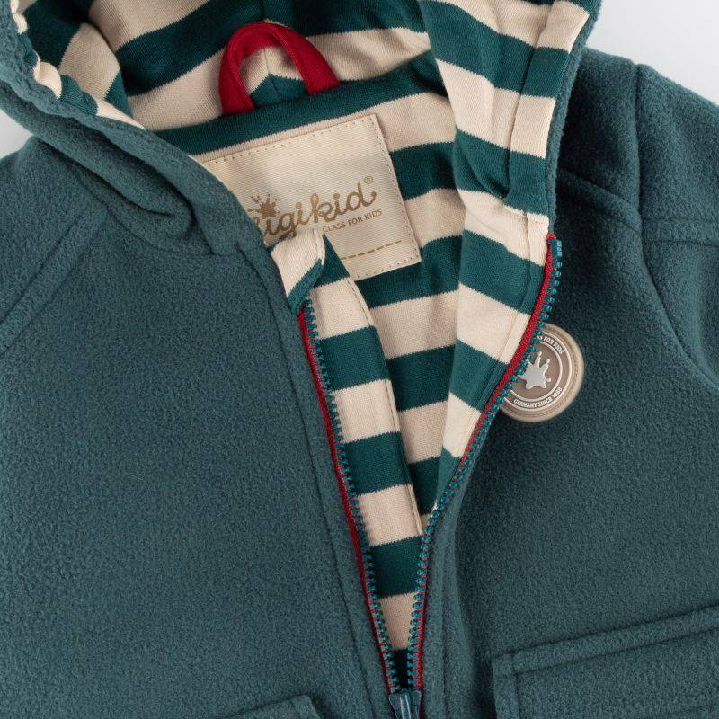 Sigikid Baby Fleecejacke Dino, grün Rabatte dieses Monats