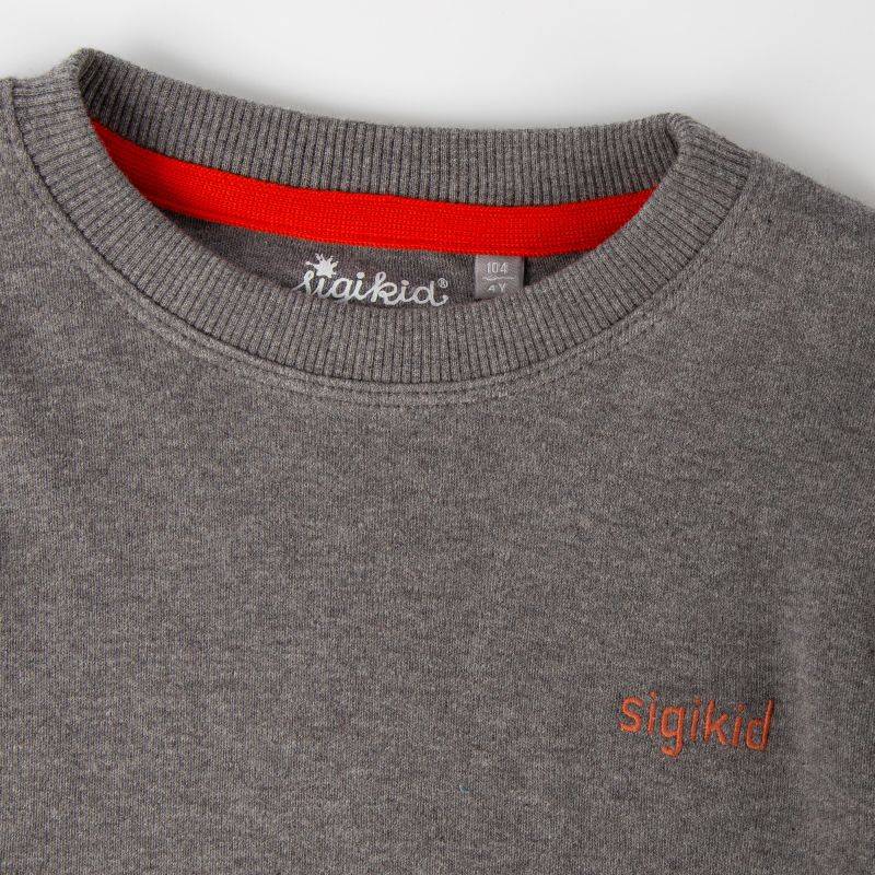 Sigikid Graumeliertes Kinder Langarmshirt Polarschiff 2025