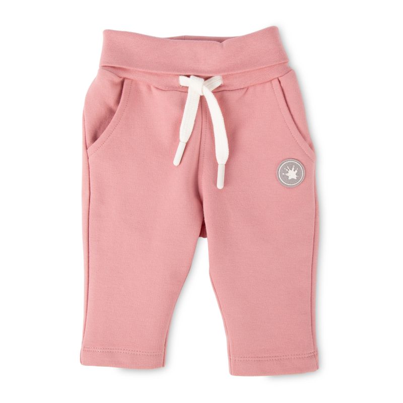 Sigikid Baby Sweathose mit Softbund in Rosa