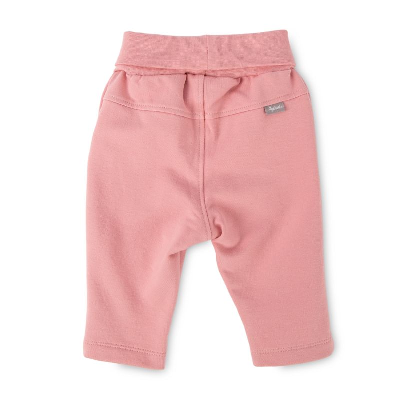 Sigikid Baby Sweathose mit Softbund in Rosa im Angebot