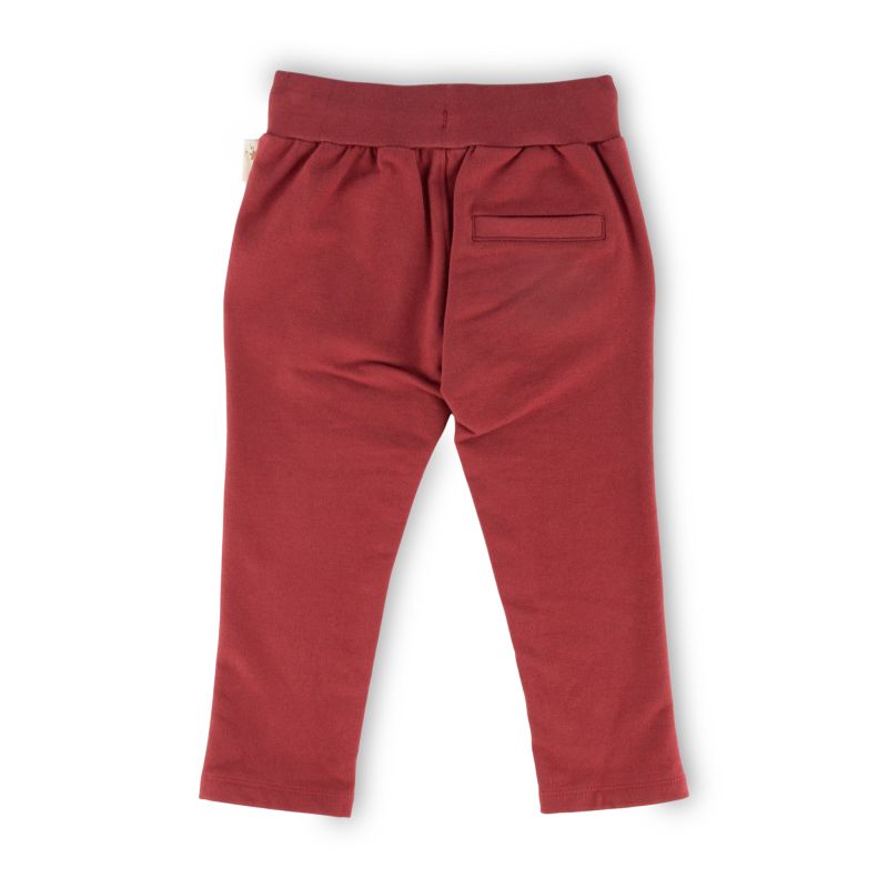 Sigikid Kinder Sweathose, dunkelrot Schlussverkauf