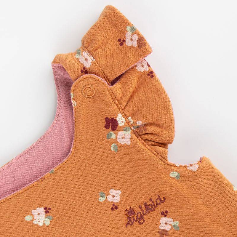 Sigikid Baby Wendekleid, Blümchen Print und rosa Günstiger Verkauf