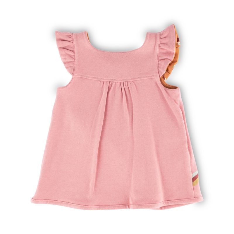 Sigikid Baby Wendekleid, Blümchen Print und rosa Günstiger Verkauf