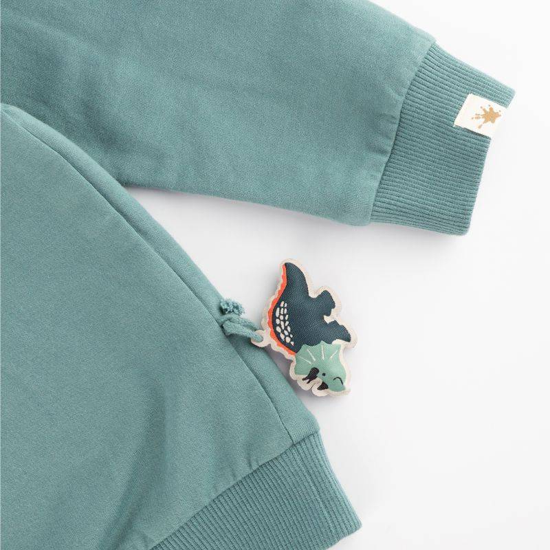 Sigikid Kinder Sweatshirt Dino, grün Meist gekauft