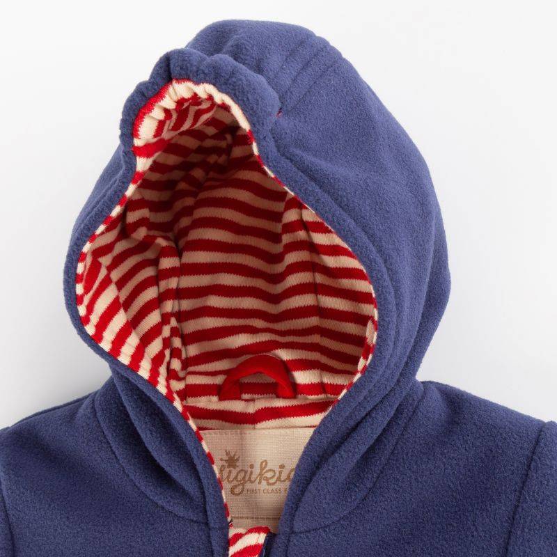 Sigikid Baby Fleece Overall Katze, dunkelblau Kostenloser Versand