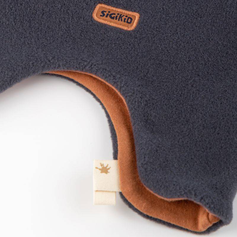 Sigikid Kinder Fleece Schlupfmütze, dunkelgrau Limitierter Zeitrabatt