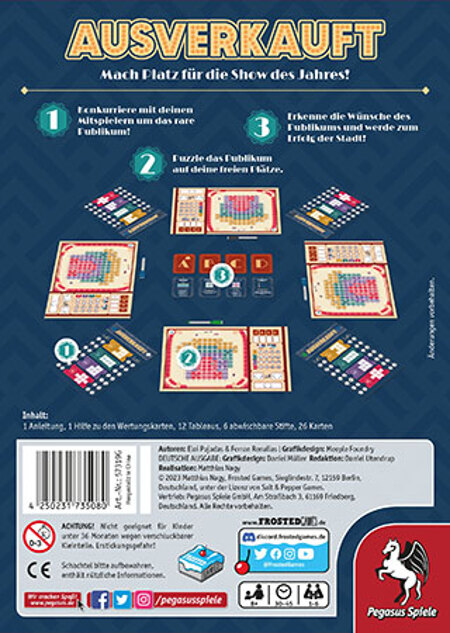 spieleoffensive Ausverkauft (Frosted Games) Räumungsverkauf