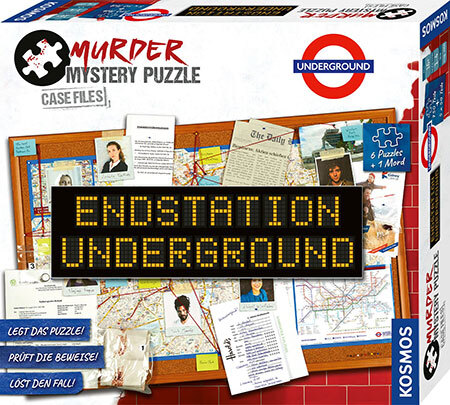 spieleoffensive Murder Mystery Case Files - Endstation Underground