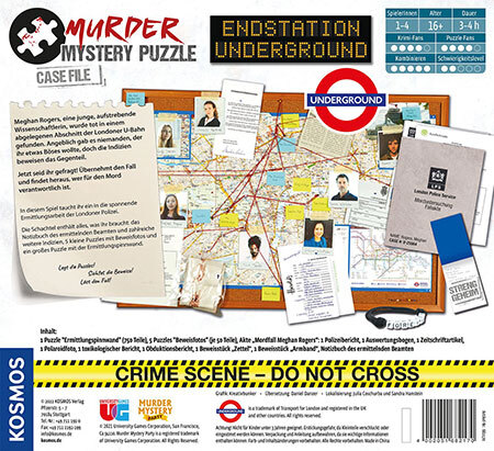 spieleoffensive Murder Mystery Case Files - Endstation Underground Black Friday Preise