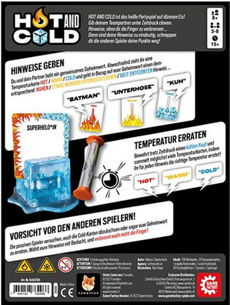 spieleoffensive Hot and Cold Schlussverkauf