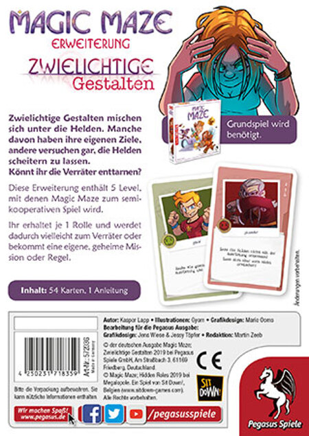 spieleoffensive Magic Maze - Zwielichtige Gestalten Erweiterung Günstiger Verkauf