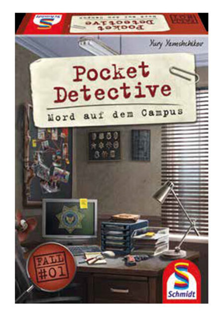 spieleoffensive Pocket Detective: Mord auf dem Campus (Fall 1)
