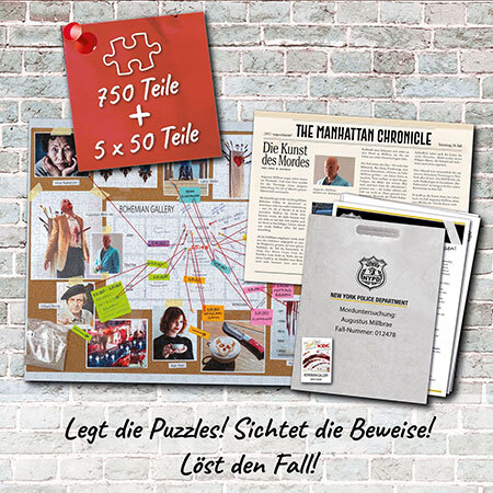 spieleoffensive Murder Mystery Case Files - Die Kunst des Mordes Begrenzt auf 3 Tage