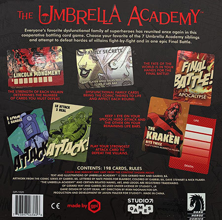 spieleoffensive The Umbrella Academy Game (en) Kostenloser Versand