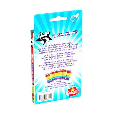 spieleoffensive Gib mir 5 - das Kartenspiel Lagerräumung