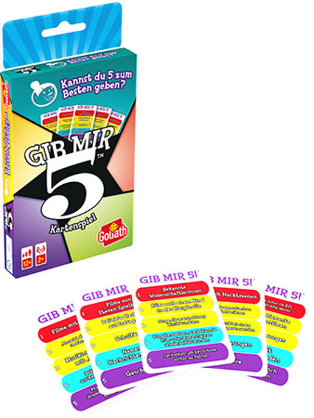 spieleoffensive Gib mir 5 - das Kartenspiel Lagerräumung