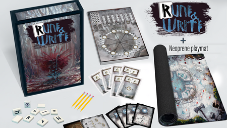 spieleoffensive Rune & Write - Spielmatte aus Neopren Neueste Mode