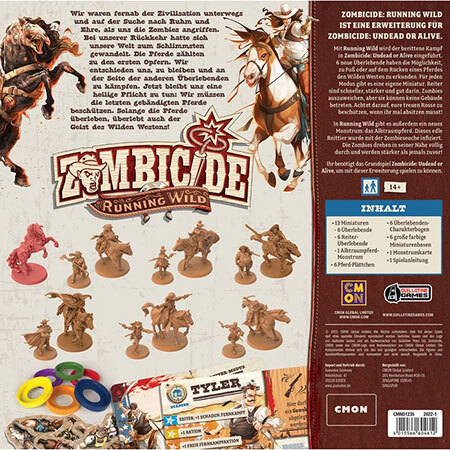 spieleoffensive Zombicide: Undead or Alive  Running Wild Erweiterung Kauf eins, bekomm eins gratis