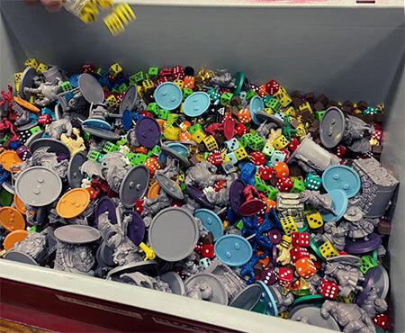spieleoffensive Meeple Wundertüte - Spielmaterial (1Kg) Günstiger Verkauf