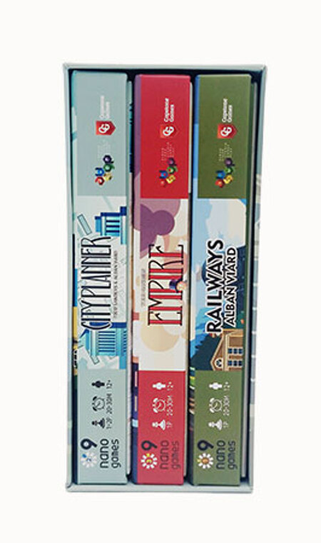spieleoffensive Nano9Games - Teil 1 - Sammelbox (City Planner Empire Railways) Top Angebot